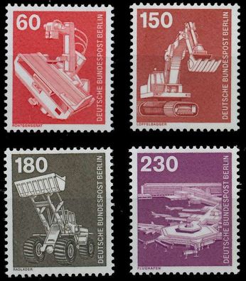 BERLIN DS Industrie U. Technik Nr 582-586 postfrisch S48815E