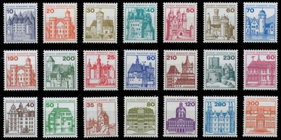 BERLIN DS BURGEN U. Schlösser Nr 532-677 postfrisch S488206
