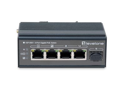 Level One IGP-0501 LevelOne Switch 5x GE IGP-0501 4xGE 1xGSFP 4xPoE