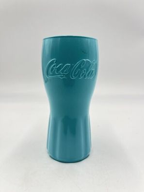 McDonalds Coca Cola Glas Blau Türkis Pastell Mc Donalds Sammeln SELTEN Limitiert