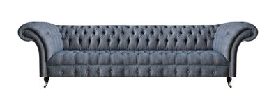 Chesterfield Wohnzimmer Sofas Exklusiver Viersitzer Sitzmöbel Couchen