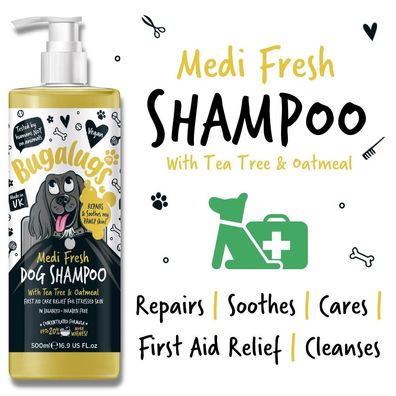 Bugalugs Hundeshampoo Medi Fresh 500 ml