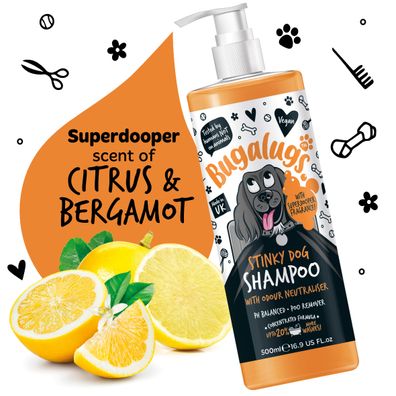 Bugalugs Hundeshampoo Stinky Dog 500 ml