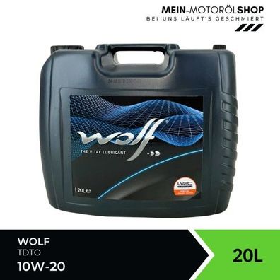 Wolf TDTO SAE 10W 20 Liter