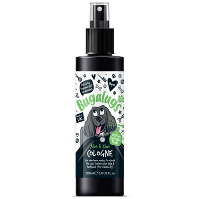 Bugalugs Hunde Parfüm-Deo Aleo & Kiwi 200ml Cologne Vegan Vitamin B5