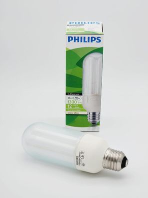 Philips 543004 SL-Electronic 20W=90W 827 E27 ES 154x51mm warmweiss 12years