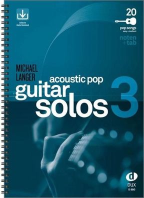 Acoustic Pop Guitar Solos 3, Michael Langer