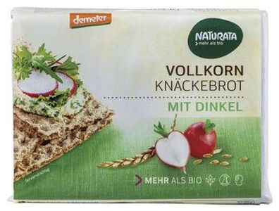 Naturata 3x Vollkorn-Knäckebrot mit Dinkel 250g