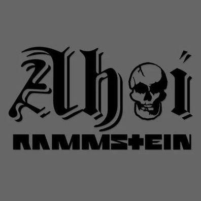 Auto Aufkleber "Ahoi Rammstein" Rammstein Lindemann #0235