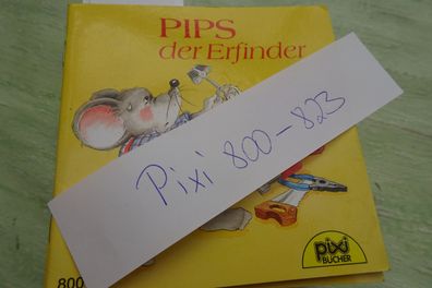 alte Pixi Carlsen 800-823 Pips Erfinder Olga Spukmaus Erste Hilfe Eberhard uva