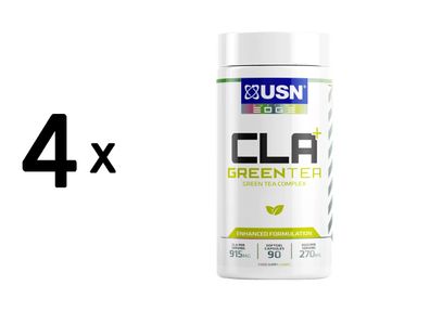 4 x USN CLA Green Tea (90)