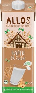 Allos 3x Hafer 0% Zucker Drink 1l