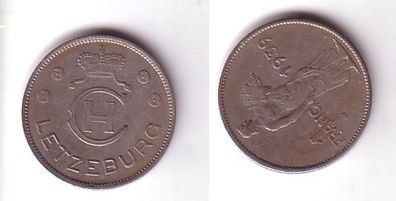 1 Franc Kupfer Nickel Münze Luxemburg 1939 (112034)