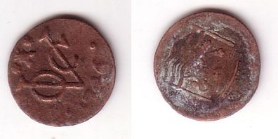 1 Duit Kupfer Münze Niederlande Zeeland vereinte Provinz 1746 (108633)