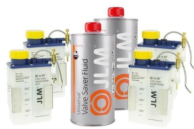 JLM Sparkit 2x1L Fluid+4xJLM Valve Saver Kit) LPG Autogas Additiv Ventilschutz