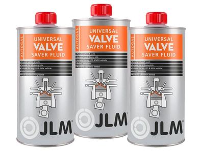 JLM Valve Saver Fluid 3 x 1L LPG Autogas Additiv Ventilschutz Lube Universal OVP