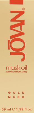Jovan Gold Musk for her EdP