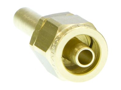 Anschluss für Kunststoffleitung 6mm auf 6mm LPG Autogas Faro Fitting Flexleitung