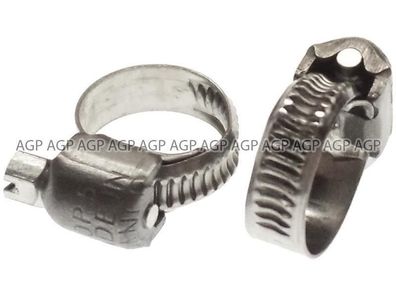 HOP5 Schlauchschelle 7-11mm LPG Autogas Schelle Schlauch-Klemme Rohrschelle KFZ