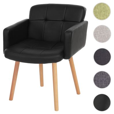 Esszimmerstuhl Orlando II, Stuhl Küchenstuhl, Retro-Design