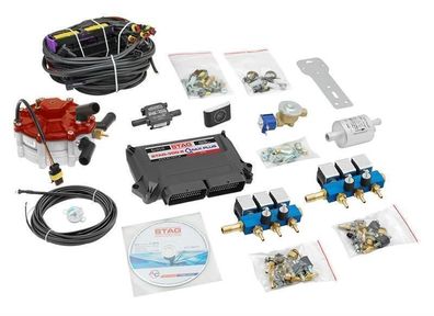 STAG 300 - 6 Zyl QMAX PLUS/AC250/ACW01 BFC bis 250PS LPG Autogas Anlage Frontkit