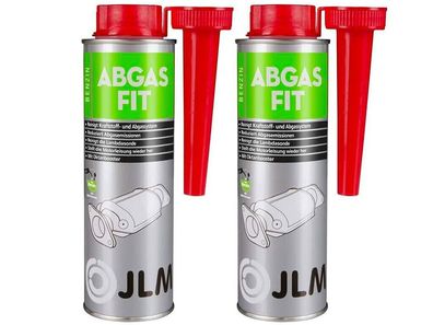 JLM Benzin Abgas Fit 2x250ml Katalysator Vergasser Reiniger Lambdasondenreiniger