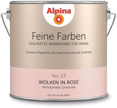 2,5L ALPINA Feine Farben Wolken in Rosè No.23