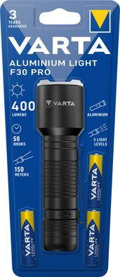 Varta LED Aluminium Light Taschenlampe 400lm