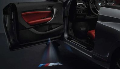 BMW LED Türprojektoren Set Austauschbare BMW M Logos Hochwertige Projektion