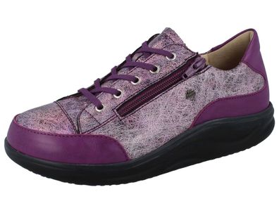 FINN Comfort Finnamic Hachiouji Damen Halbschuhe lila grape pink Glattleder