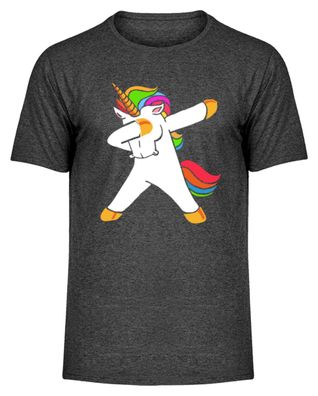 Deeping Einhorn - Herren Melange Shirt