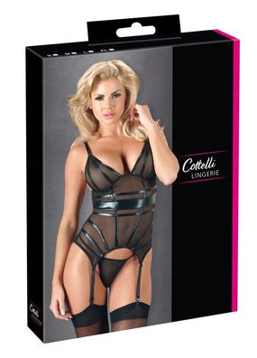 Cottelli Lingerie - Strapshemd und String - (L, , , L)