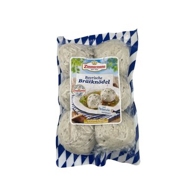 Food-United bayerische Brätknödel Zimmermann Fleischwerke 6 Stk. 400g