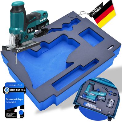 Schwäble® Schaumeinlage Schaumstoffeinlage für Makita 12V Akku-Stichsäge JV102D