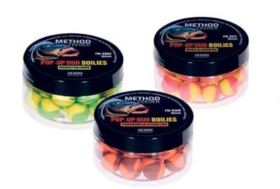 Jaxon Boilies POP-UP Duo Color Method Feeder 16mm 40g Karpfenangeln 27,47€/100g