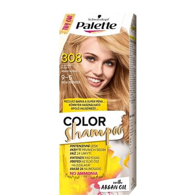 Schwarzkopf Palette Color Shampoo 9-5 / 308 Goldblond