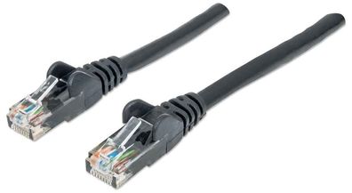 Intellinet 342070 Intellinet Patchkabel RJ45 U/UTP Cat6 3.00m Hebelschutz schw