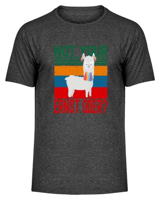 NOT YOUR ERNST ODER? - Herren Melange Shirt