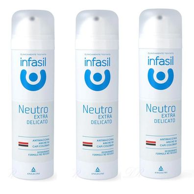 Infasil Neutro extra delicato deo 3x 150ml