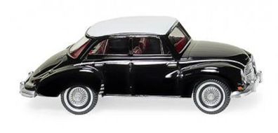 Wiking 012002 - DKW Limousine, schwarz mit weißem Dach (1:87) NEU/OVP