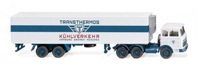 Wiking 054302 - Kühlkoffersattelzug (MB) "Transthermos" (1:87) NEU/OVP