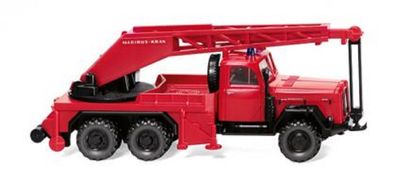 Wiking 086149 - Feuerwehr - Kranwagen KW 15 (Magirus Uranus) (1:87) NEU/OVP