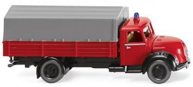 Wiking 086143 - Feuerwehr Pritschen-Lkw (Magirus) (1:87) NEU/OVP