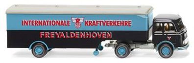 Wiking 051324 - Koffersattelzug (MB Pullman) "Freyaldenhoven" (1:87) NEU/OVP