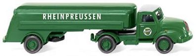 Wiking 080049 -Tanksattelzug (Magirus S 3500) "Rheinpreussen" (1:87) NEU/OVP