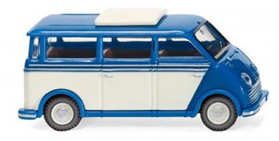 Wiking 033402 - DKW Schnelllaster Bus - blau/perlweiß (1:87) NEU/OVP