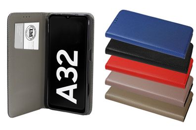 cofi1453 Buch Tasche "Smart" kompatibel mit Samsung GALAXY A32 ( A325F ) 4G Handy