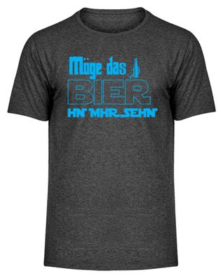 möge das BIER HN MHR SEHN - Herren Melange Shirt