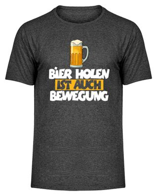 BIER HOLEN IST AUCH Bewegung - Herren Melange Shirt