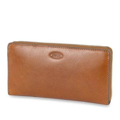 BRICS Zip Around Wallet BOO09601, tobacco, Damen